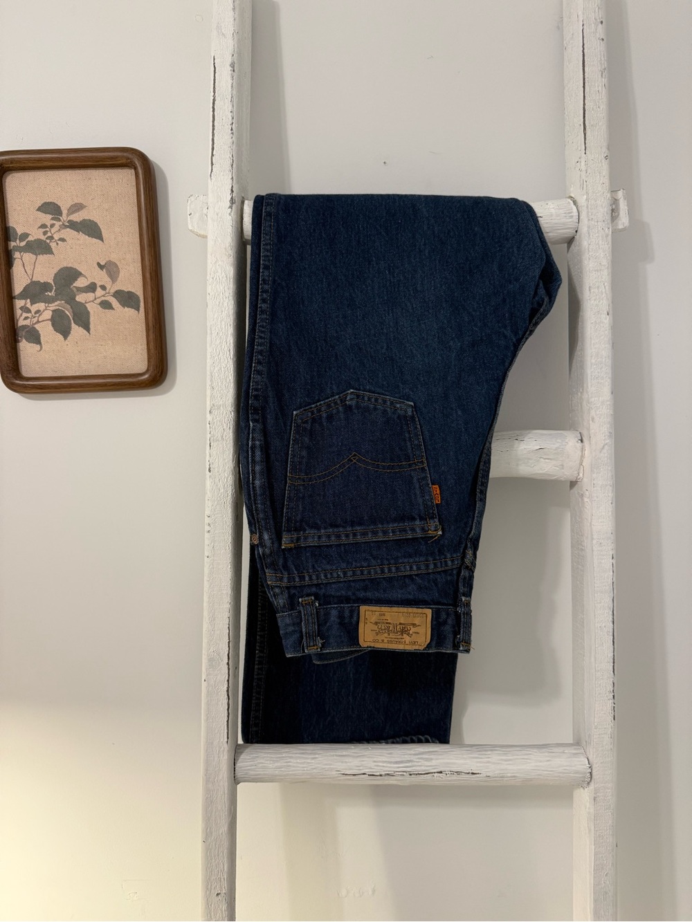 Vintage Levi’s Orange Tab 25035-0214 Jeans Size 16 High Rise Straight Leg USA